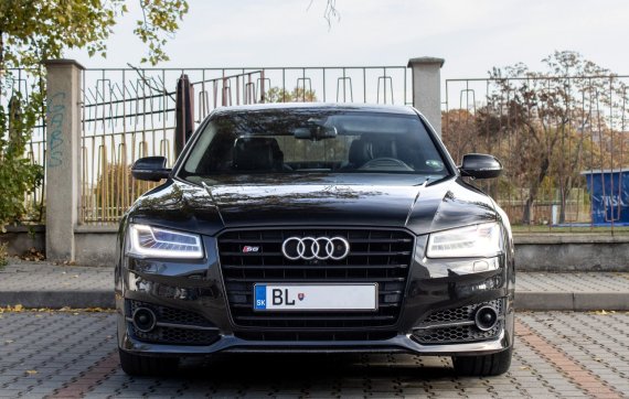 Audi S8 Plus 4.0 TFSI V8 quattro / 445kW / A8 / ZÁRUKA / AJ NA SPLÁTKY / PROTIÚČET 2017 černá