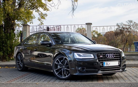Audi S8 Plus 4.0 TFSI V8 quattro / 445kW / A8 / ZÁRUKA / AJ NA SPLÁTKY / PROTIÚČET 2017 černá