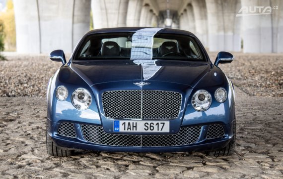 Bentley Continental GT 60 AT/6 2012 AWD 423kW 2012 modrá