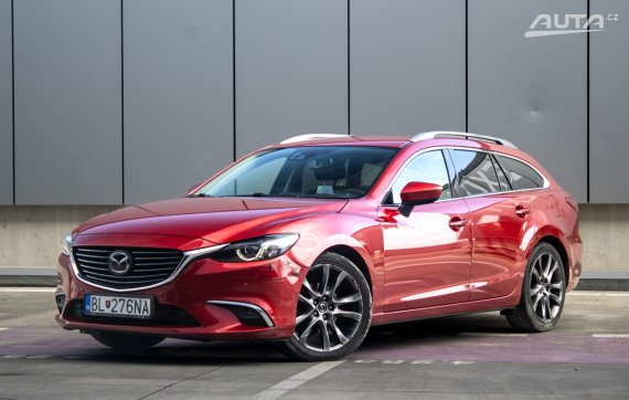 Mazda 6 Combi (Wagon) 2.2 Skyactiv-D Revolution TOP / 129kW / M6 / ZÁRUKA / AJ NA SPLÁTKY / PROTIÚČET 2016 - hlavní pohled