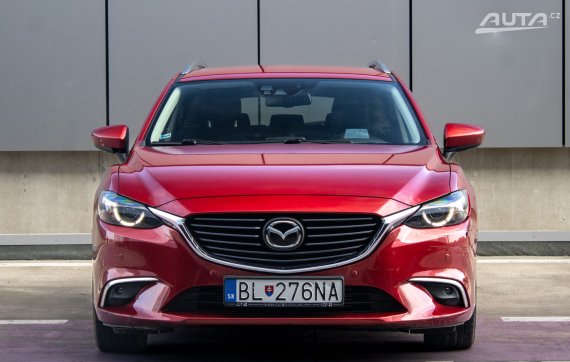 Mazda 6 Combi (Wagon) 2.2 Skyactiv-D Revolution TOP / 129kW / M6 / ZÁRUKA / AJ NA SPLÁTKY / PROTIÚČET 2016 červená
