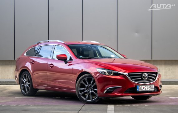 Mazda 6 Combi (Wagon) 2.2 Skyactiv-D Revolution TOP / 129kW / M6 / ZÁRUKA / AJ NA SPLÁTKY / PROTIÚČET 2016 červená