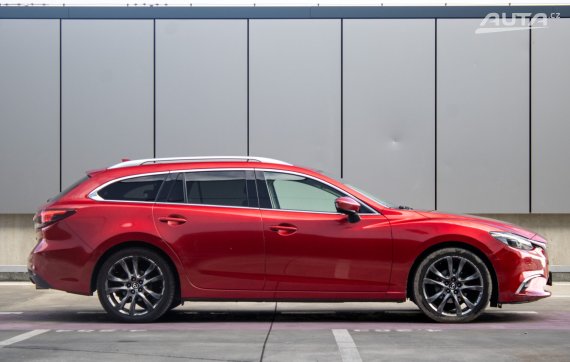 Mazda 6 Combi (Wagon) 2.2 Skyactiv-D Revolution TOP / 129kW / M6 / ZÁRUKA / AJ NA SPLÁTKY / PROTIÚČET 2016 červená