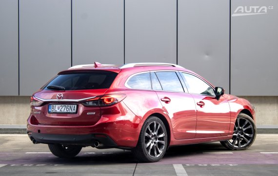 Mazda 6 Combi (Wagon) 2.2 Skyactiv-D Revolution TOP / 129kW / M6 / ZÁRUKA / AJ NA SPLÁTKY / PROTIÚČET 2016 červená