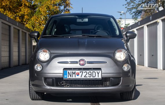 Fiat 500 1.2 Lounge / 51kW / M5 / ZÁRUKA / AJ NA SPLÁTKY / PROTIÚČET 2013 šedá