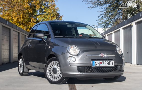 Fiat 500 1.2 Lounge / 51kW / M5 / ZÁRUKA / AJ NA SPLÁTKY / PROTIÚČET 2013 šedá
