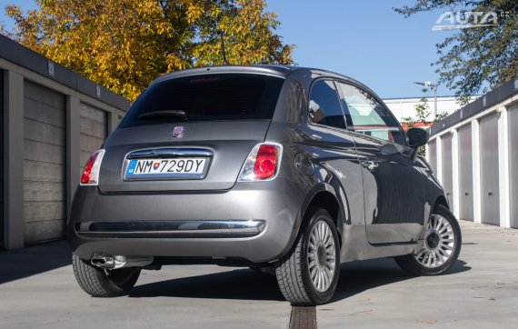 Fiat 500 1.2 Lounge / 51kW / M5 / ZÁRUKA / AJ NA SPLÁTKY / PROTIÚČET 2013 šedá