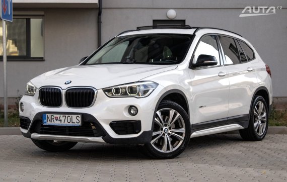 BMW X1 xDrive 20d Sport Line / 140kW / A8 / ZÁRUKA / AJ NA SPLÁTKY / PROTIÚČET 2016 - hlavní pohled
