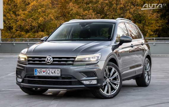 Volkswagen Tiguan 2.0 TDI 4MOTION Highline DSG / 140kW / A7 / ZÁRUKA / AJ NA SPLÁTKY / PROTIÚČE 2016 - hlavní pohled