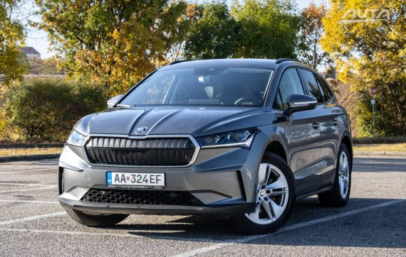 Škoda Enyaq iV 60 Loft / 132kW / ZÁRUKA / AJ NA SPLÁTKY / PROTIÚČET 2022 - hlavní pohled