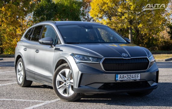 Škoda Enyaq iV 60 Loft / 132kW / ZÁRUKA / AJ NA SPLÁTKY / PROTIÚČET 2022 šedá