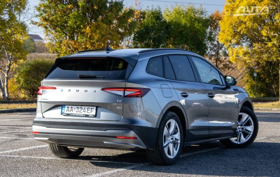 Škoda Enyaq iV 60 Loft / 132kW / ZÁRUKA / AJ NA SPLÁTKY / PROTIÚČET 2022 šedá