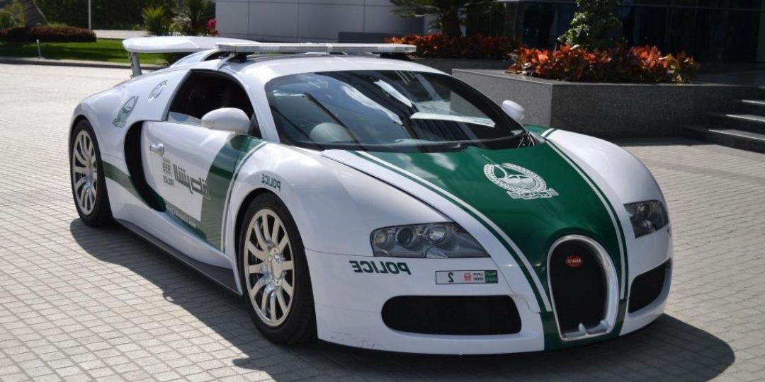 Bugatti Veyron dubai police