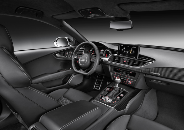 interiér Audi RS7